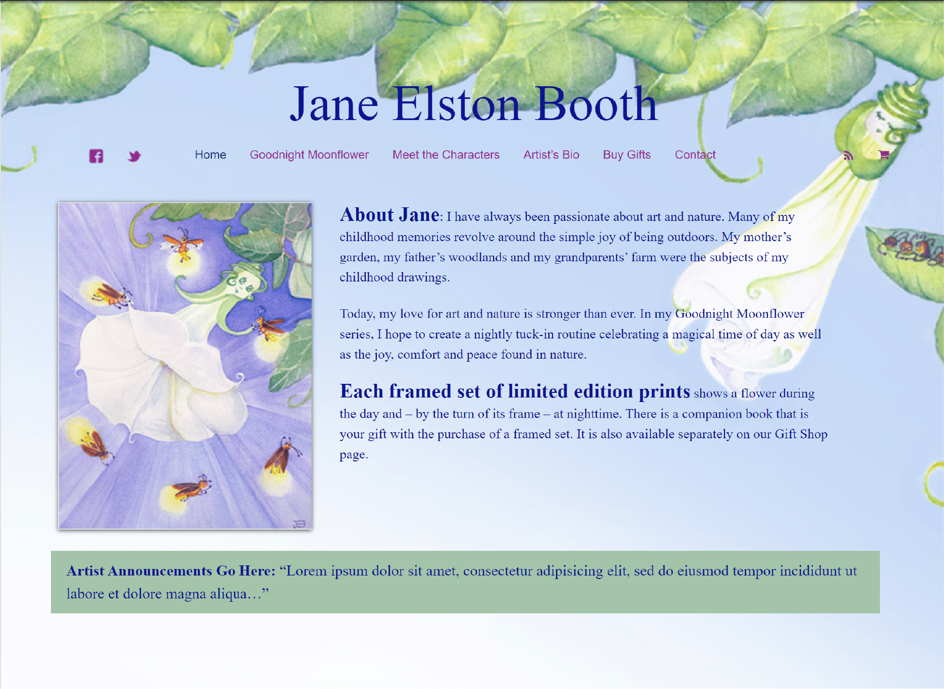 Goodnight Moonflower