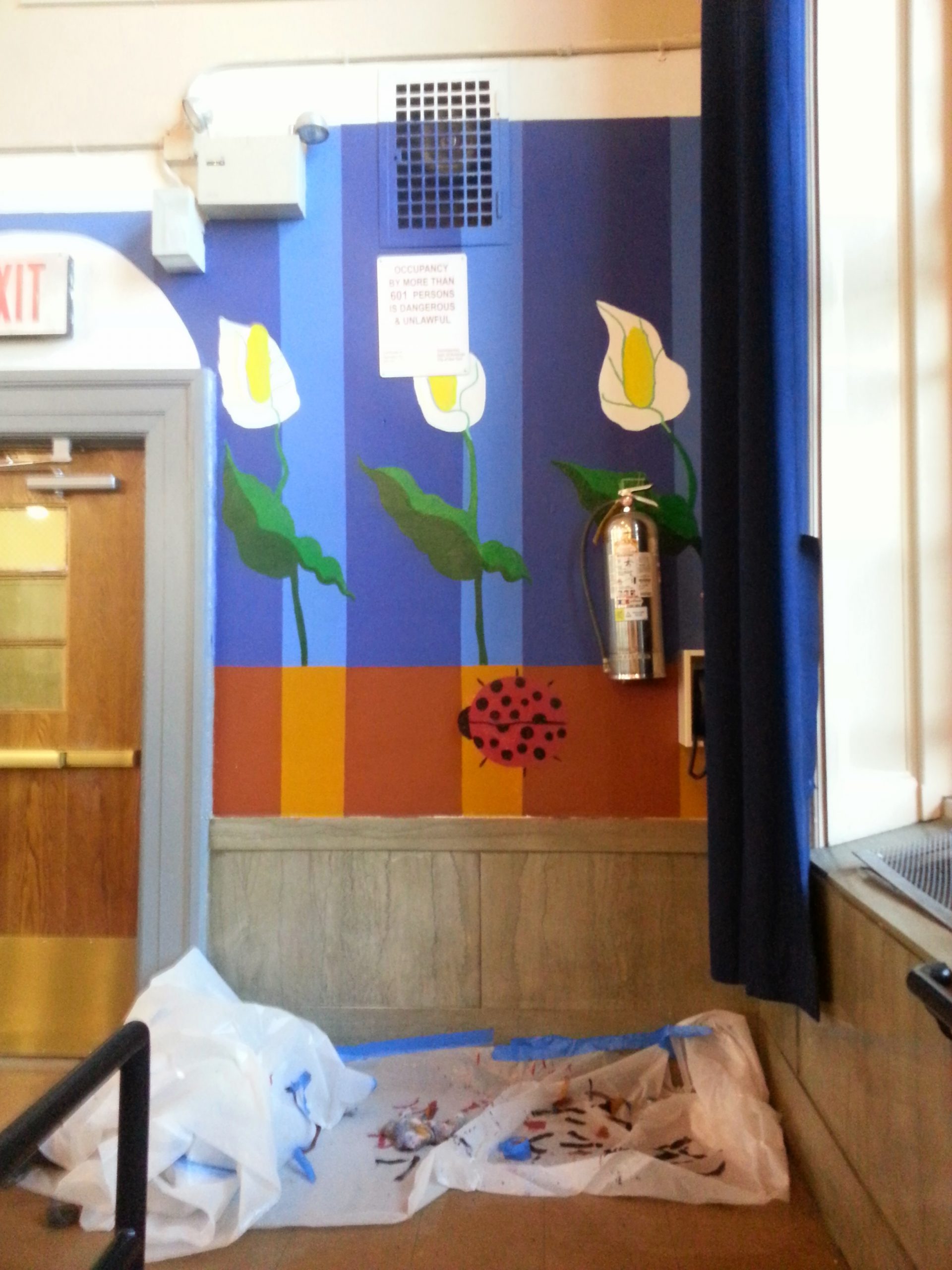 Old PS 73 Auditorium Mural